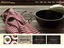 Tablet Screenshot of marons.net
